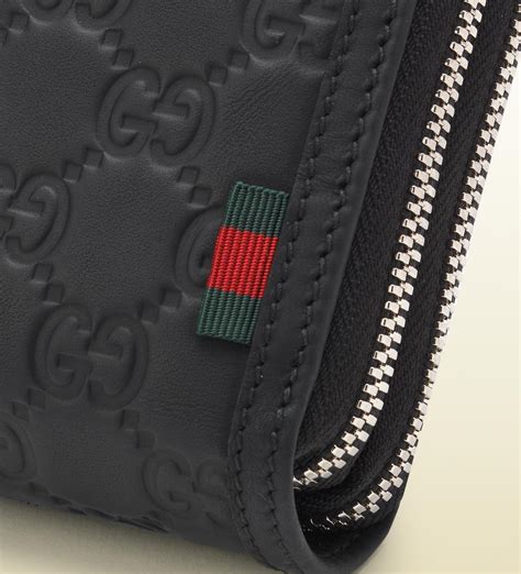 gucci wallet zipper